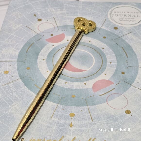 Guided Journal Undated by Molly And Rex A Journal Of Reflection W Pen /Holder - Picture 7 of 9